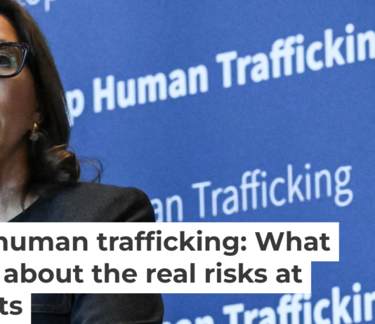 Houston rolls out a human trafficking awareness campaign ahead of the 2026 FIFA World Cup. Ropnaldo Schemidt/AFP via Getty Images